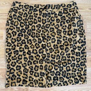 Ralph Lauren cheetah print women’s size 14 skirt